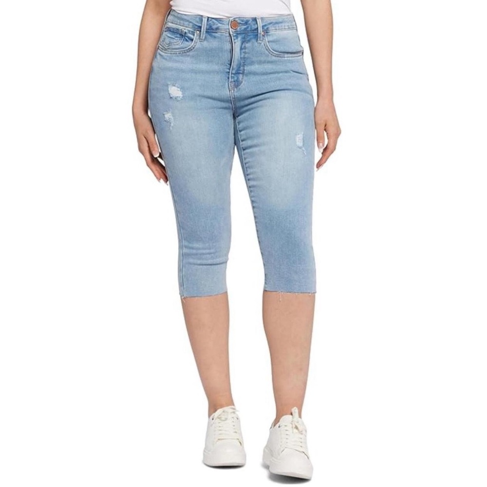 Seven7 Women's Breezy Crop Jeans